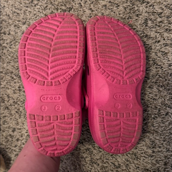 CROCS Kids Sandals - Vibrant Pink - Picture 5 of 9